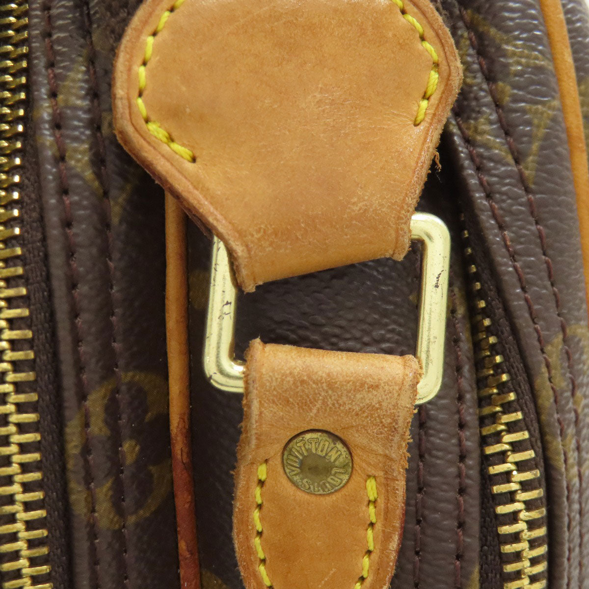 LOUIS VUITTON ルイヴィトン M45254 リポーターPM トートバッグ モノグラムキャンバス レディース 中古