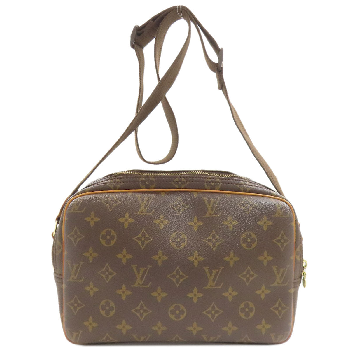 LOUIS VUITTON ルイヴィトン M45254 リポーターPM トートバッグ モノグラムキャンバス レディース 中古