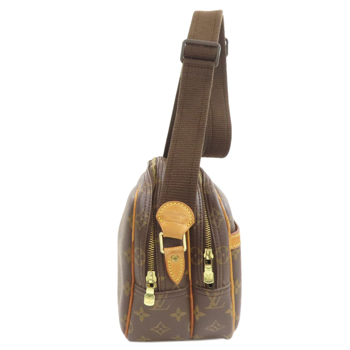 LOUIS VUITTON ルイヴィトン M45254 リポーターPM トートバッグ モノグラムキャンバス レディース 中古