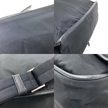PRADA プラダ ロゴ ショルダーバッグ ナイロン レディース 中古
