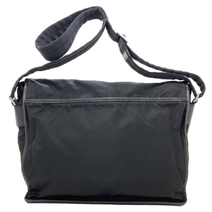 PRADA プラダ ロゴ ショルダーバッグ ナイロン レディース 中古