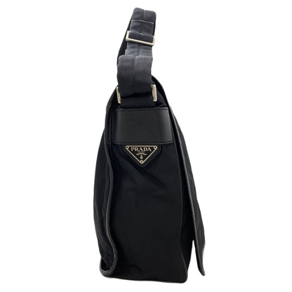 PRADA プラダ ロゴ ショルダーバッグ ナイロン レディース 中古