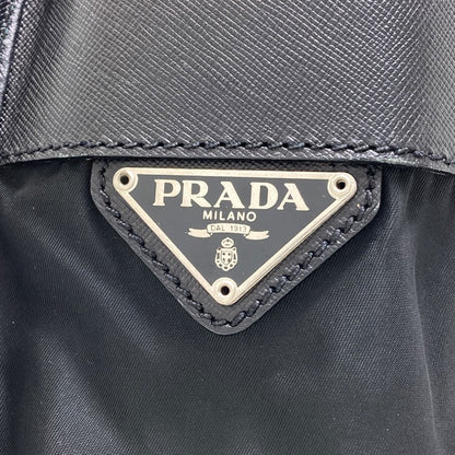 PRADA プラダ ロゴ ショルダーバッグ ナイロン レディース 中古