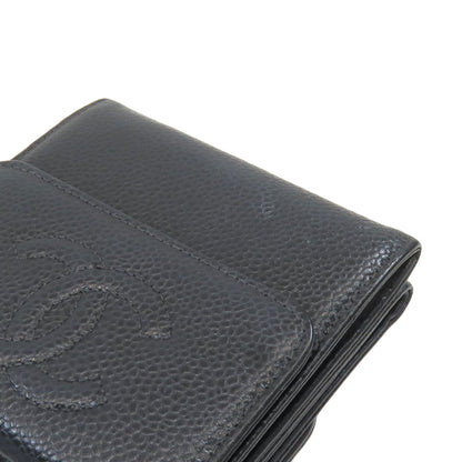 シャネル Wホック ココマーク ゴールド金具 三つ折り財布（小銭入れあり） 中古 商品画像14