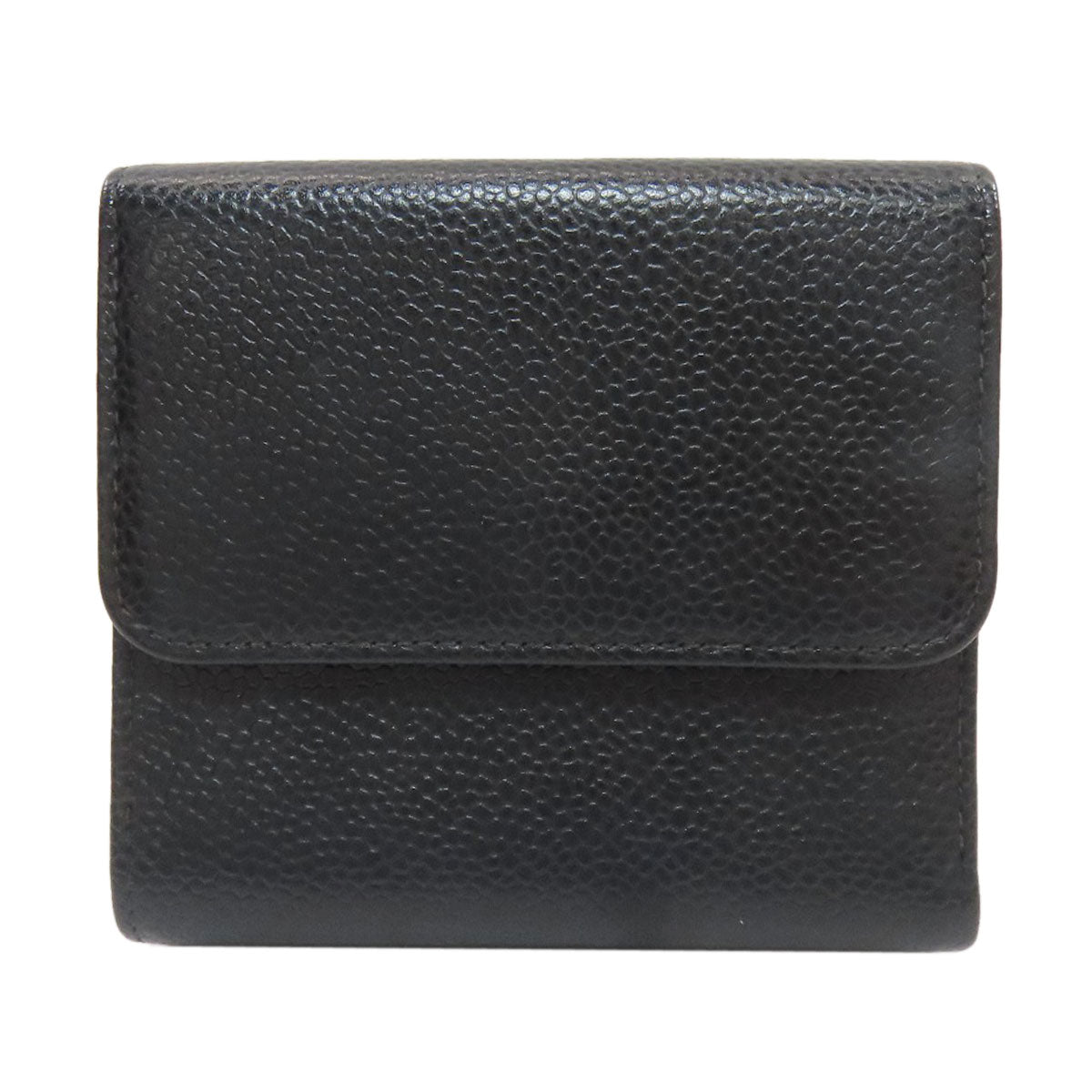 シャネル Wホック ココマーク ゴールド金具 三つ折り財布（小銭入れあり） 中古 商品画像3