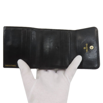 シャネル Wホック ココマーク ゴールド金具 三つ折り財布（小銭入れあり） 中古 商品画像5