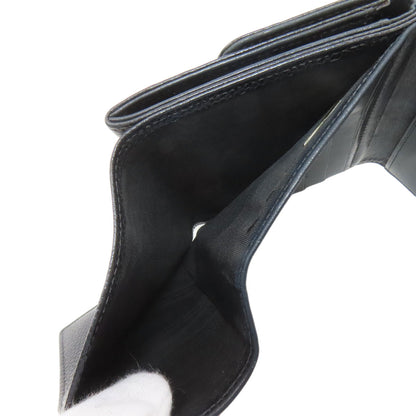 シャネル Wホック ココマーク ゴールド金具 三つ折り財布（小銭入れあり） 中古 商品画像6