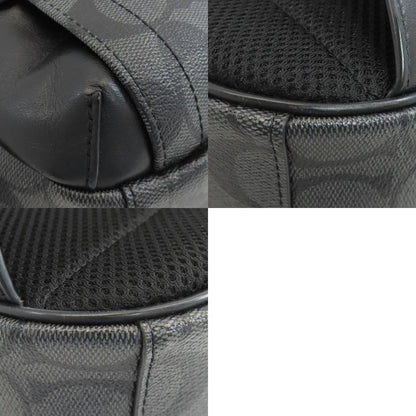 COACH コーチ F38749 シグネチャー ボディバッグ PVC レディース 中古
