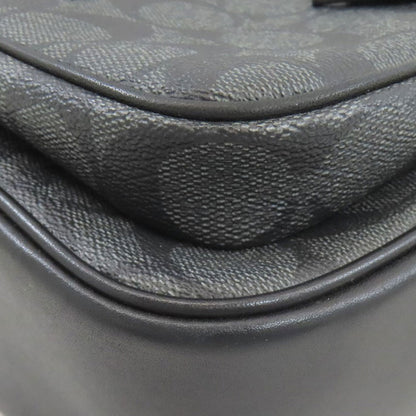 COACH コーチ CJ510 エリアス シグネチャー ショルダーバッグ PVC レディース 中古