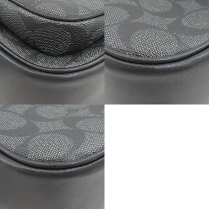 COACH コーチ CJ510 エリアス シグネチャー ショルダーバッグ PVC レディース 中古