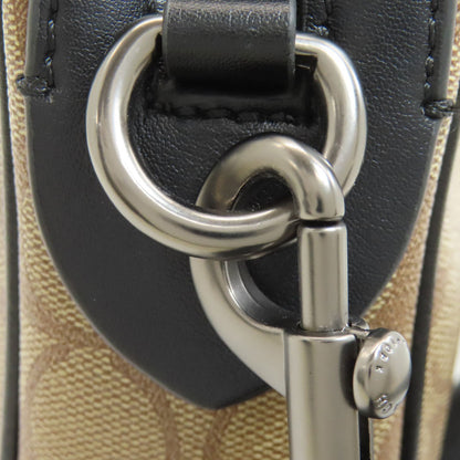 COACH コーチ F50715 シグネチャー ショルダーバッグ PVC レディース 中古