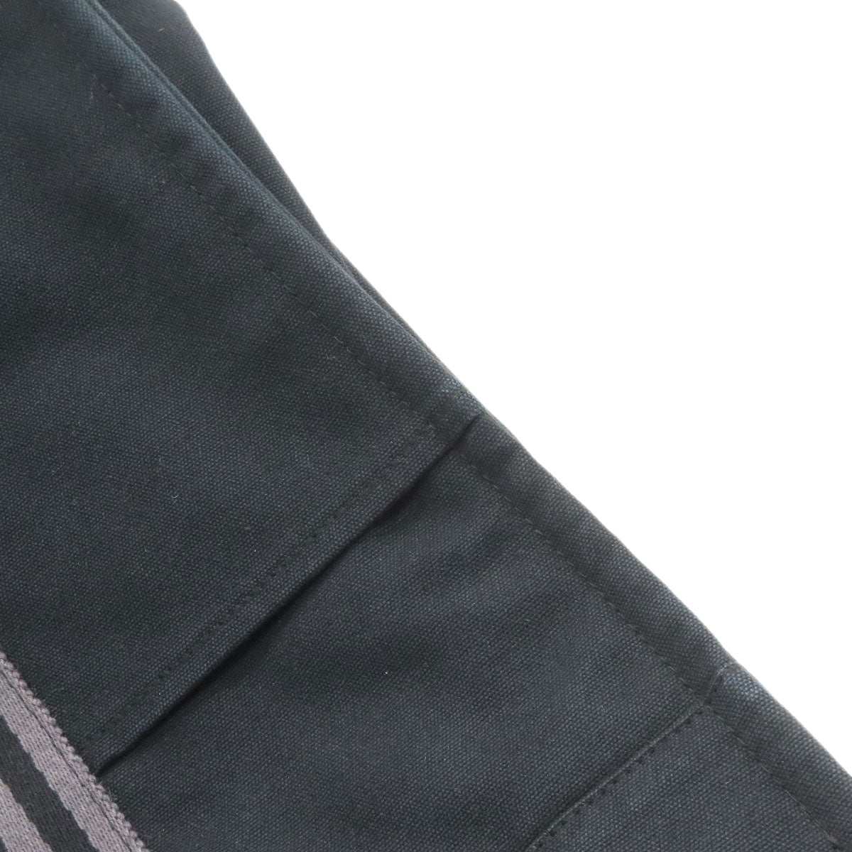 HERMES エルメス サックフールトゥMM ハンドバッグ キャンバス レディース 中古