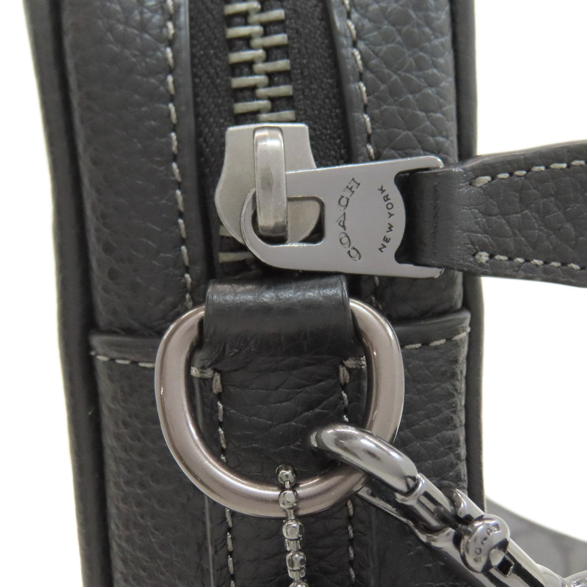 COACH コーチ CC009 サリバン シグネチャー ショルダーバッグ PVC レディース 中古