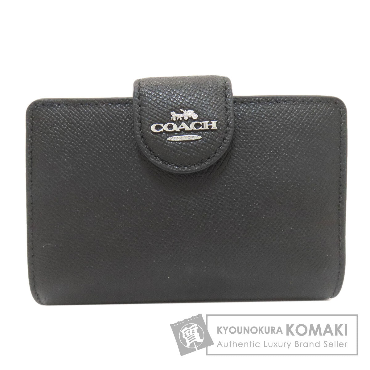 コーチ 6390 ミディアム コーナー ジップ ウォレット 二つ折り財布（小銭入れあり） 中古 商品画像1