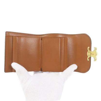 セリーヌ スモール フラップウォレット トリオンフ 二つ折り財布（小銭入れあり） 中古 商品画像5
