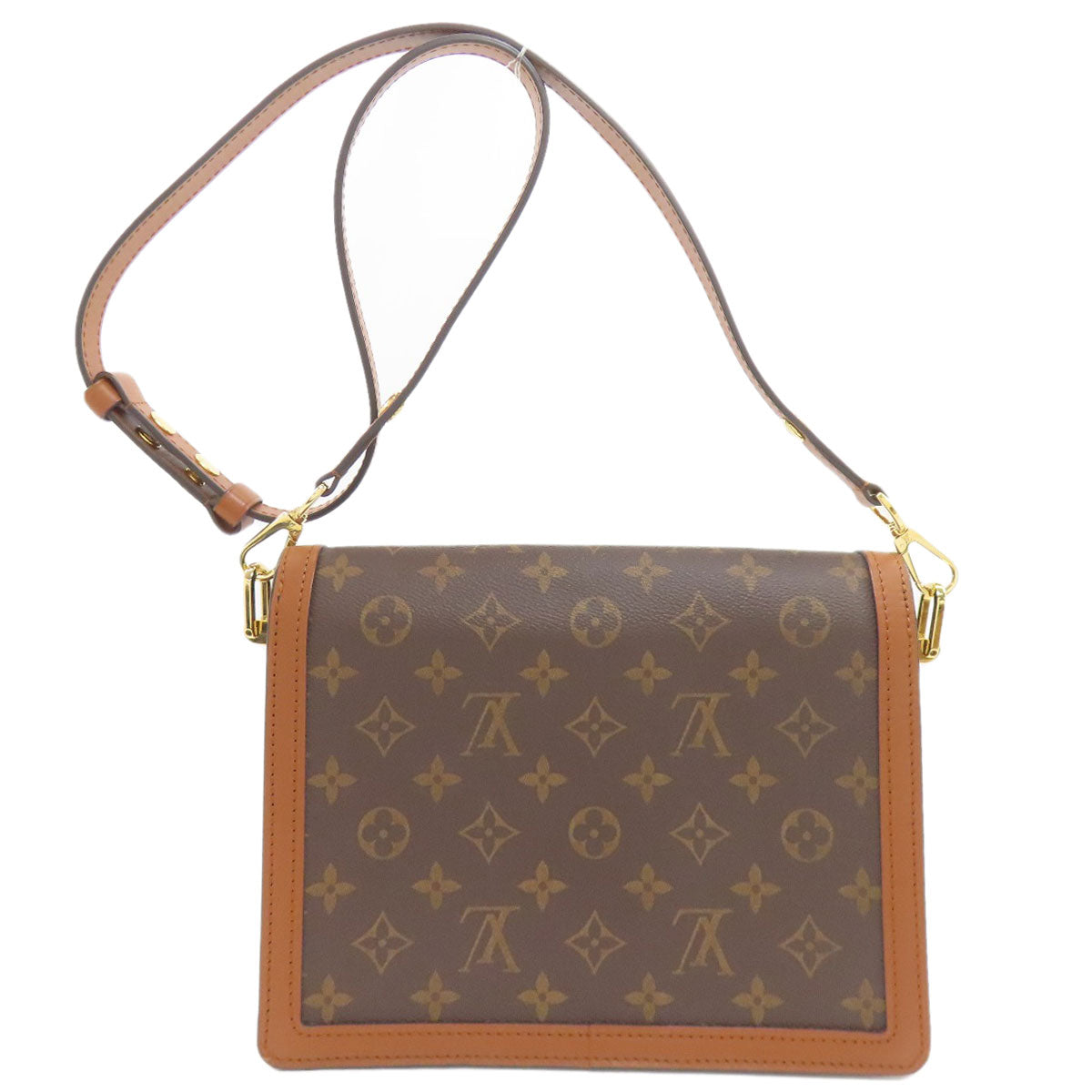 LOUIS VUITTON ルイヴィトン M45958 ドーフィーヌMM ショルダーバッグ モノグラムキャンバス レディース 中古