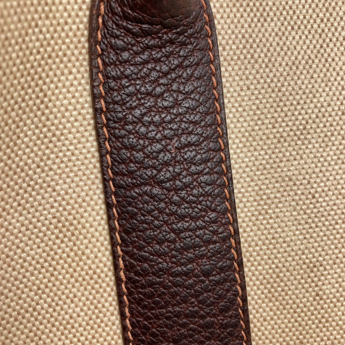 HERMES エルメス ガーデンパーティPM マロン シルバー金具 トートバッグ トワルアッシュ レディース 中古