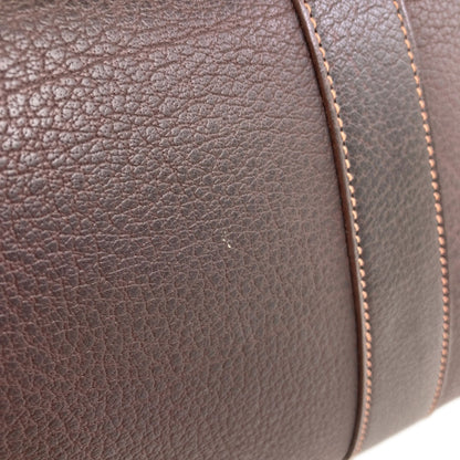 HERMES エルメス ガーデンパーティPM マロン シルバー金具 トートバッグ トワルアッシュ レディース 中古