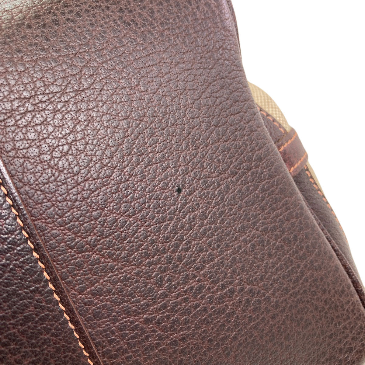 HERMES エルメス ガーデンパーティPM マロン シルバー金具 トートバッグ トワルアッシュ レディース 中古