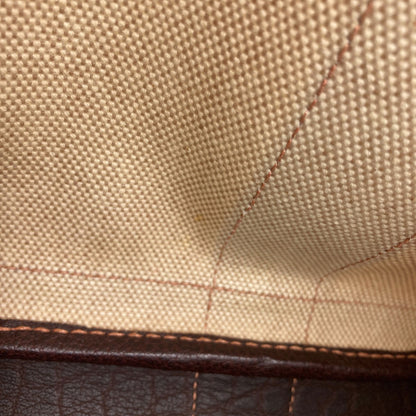 HERMES エルメス ガーデンパーティPM マロン シルバー金具 トートバッグ トワルアッシュ レディース 中古