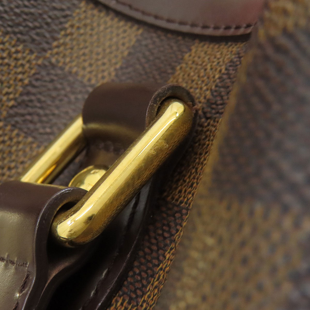 LOUIS VUITTON ルイヴィトン N51205 ハムステッドPM トートバッグ ダミエキャンバス レディース 中古