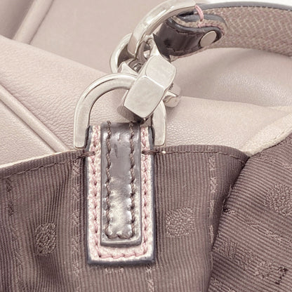 LOEWE ロエベ アナグラム 2WAY ショルダーバッグ ラムスキン レディース 中古