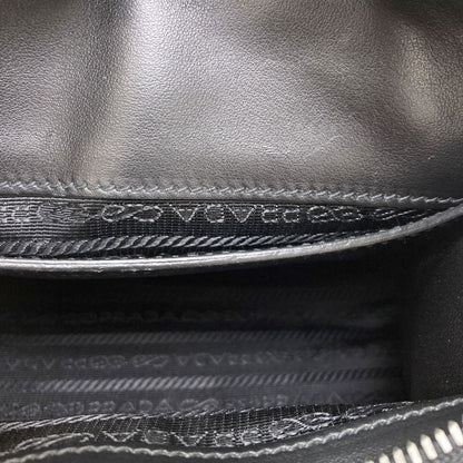PRADA プラダ 1BA269 トライアングル 2WAY ハンドバッグ サフィアーノ レディース 中古