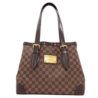 LOUIS VUITTON ルイヴィトン N51204 ハムステッドMM トートバッグ ダミエキャンバス レディース 中古