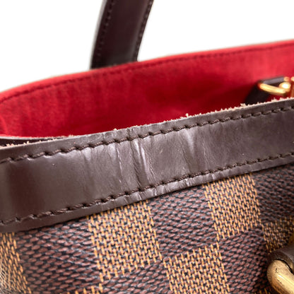 LOUIS VUITTON ルイヴィトン N51204 ハムステッドMM トートバッグ ダミエキャンバス レディース 中古