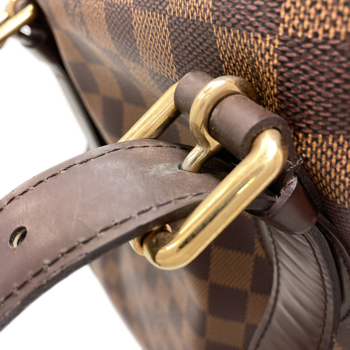 LOUIS VUITTON ルイヴィトン N51204 ハムステッドMM トートバッグ ダミエキャンバス レディース 中古