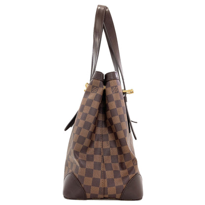 LOUIS VUITTON ルイヴィトン N51204 ハムステッドMM トートバッグ ダミエキャンバス レディース 中古