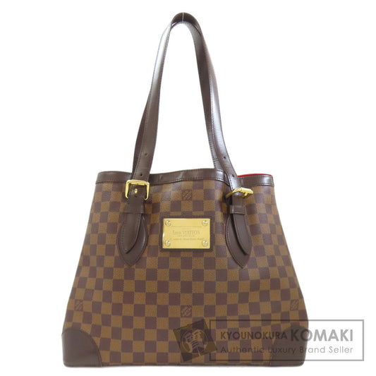 LOUIS VUITTON ルイヴィトン N51204 ハムステッドMM トートバッグ ダミエキャンバス レディース 中古