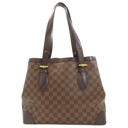 LOUIS VUITTON ルイヴィトン N51204 ハムステッドMM トートバッグ ダミエキャンバス レディース 中古