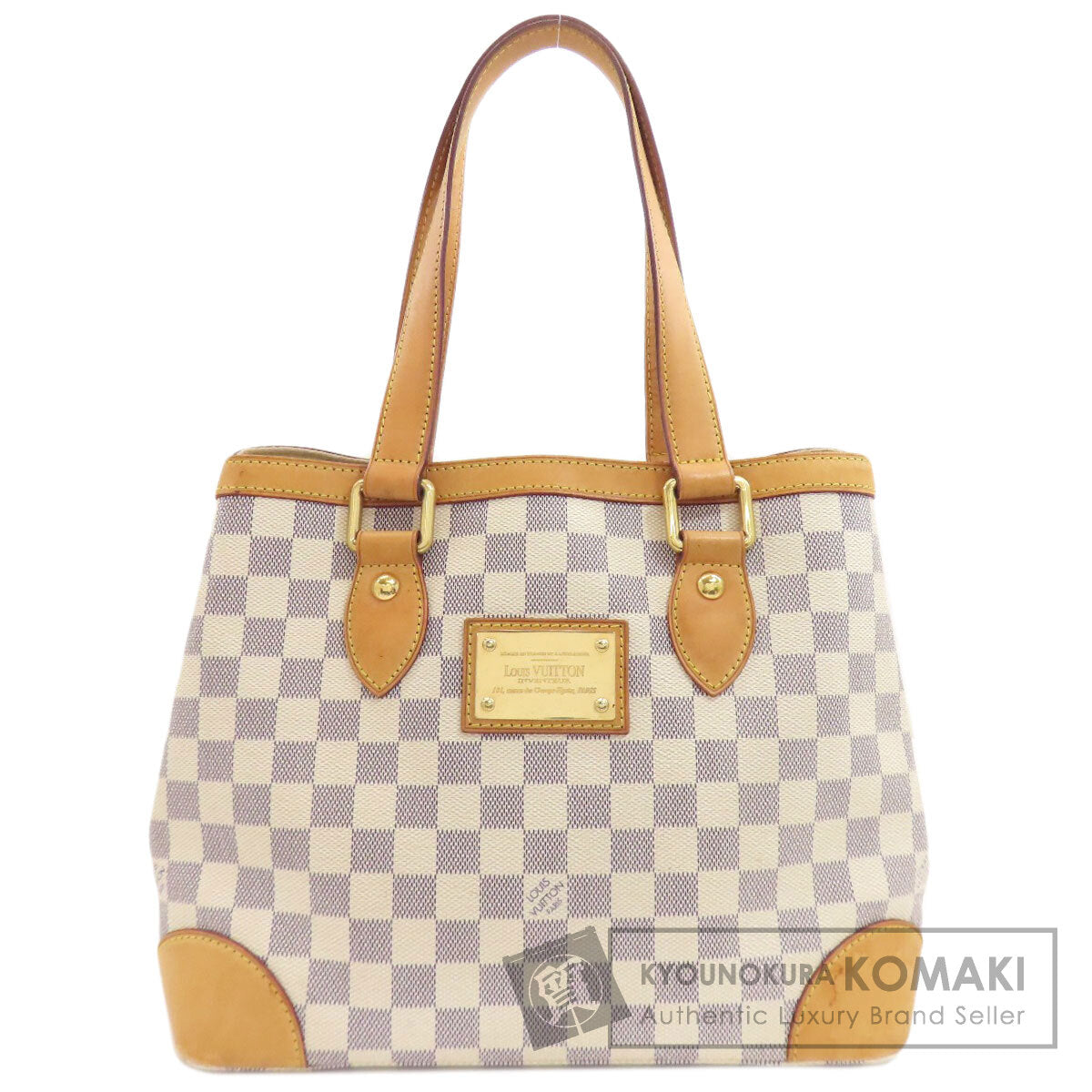 LOUIS VUITTON ルイヴィトン N51207 ハムステッドPM ハンドバッグ ダミエキャンバス レディース 中古