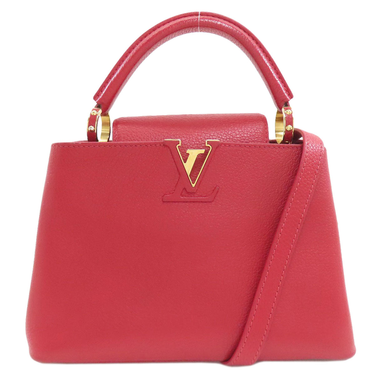 LOUIS VUITTON ルイヴィトン M52689 カプシーヌBB ハンドバッグ トリヨンレザー レディース 中古
