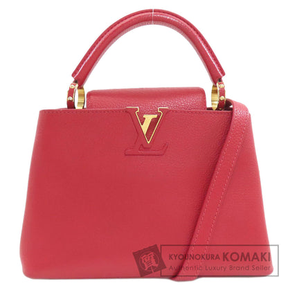 LOUIS VUITTON ルイヴィトン M52689 カプシーヌBB ハンドバッグ トリヨンレザー レディース 中古