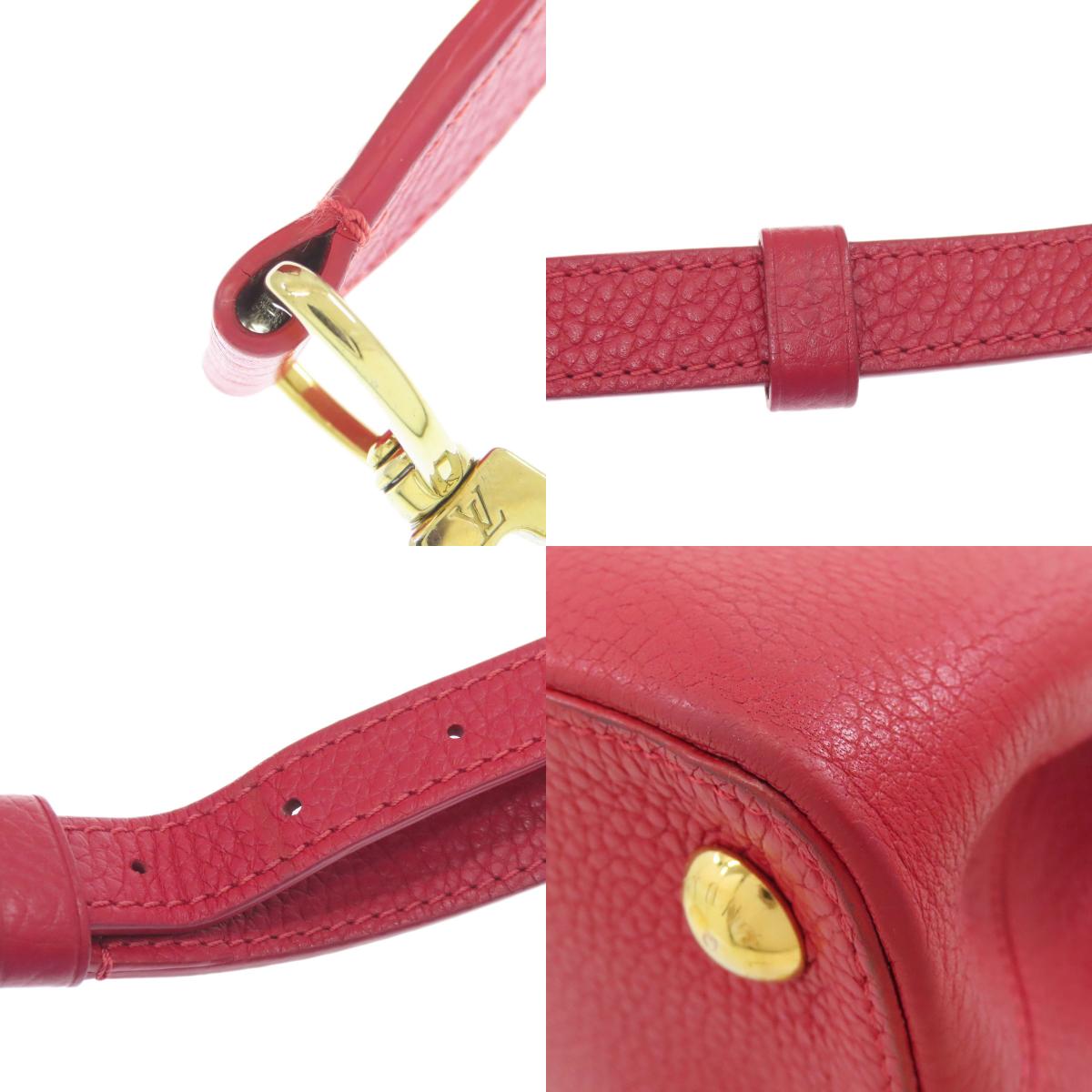 LOUIS VUITTON ルイヴィトン M52689 カプシーヌBB ハンドバッグ トリヨンレザー レディース 中古