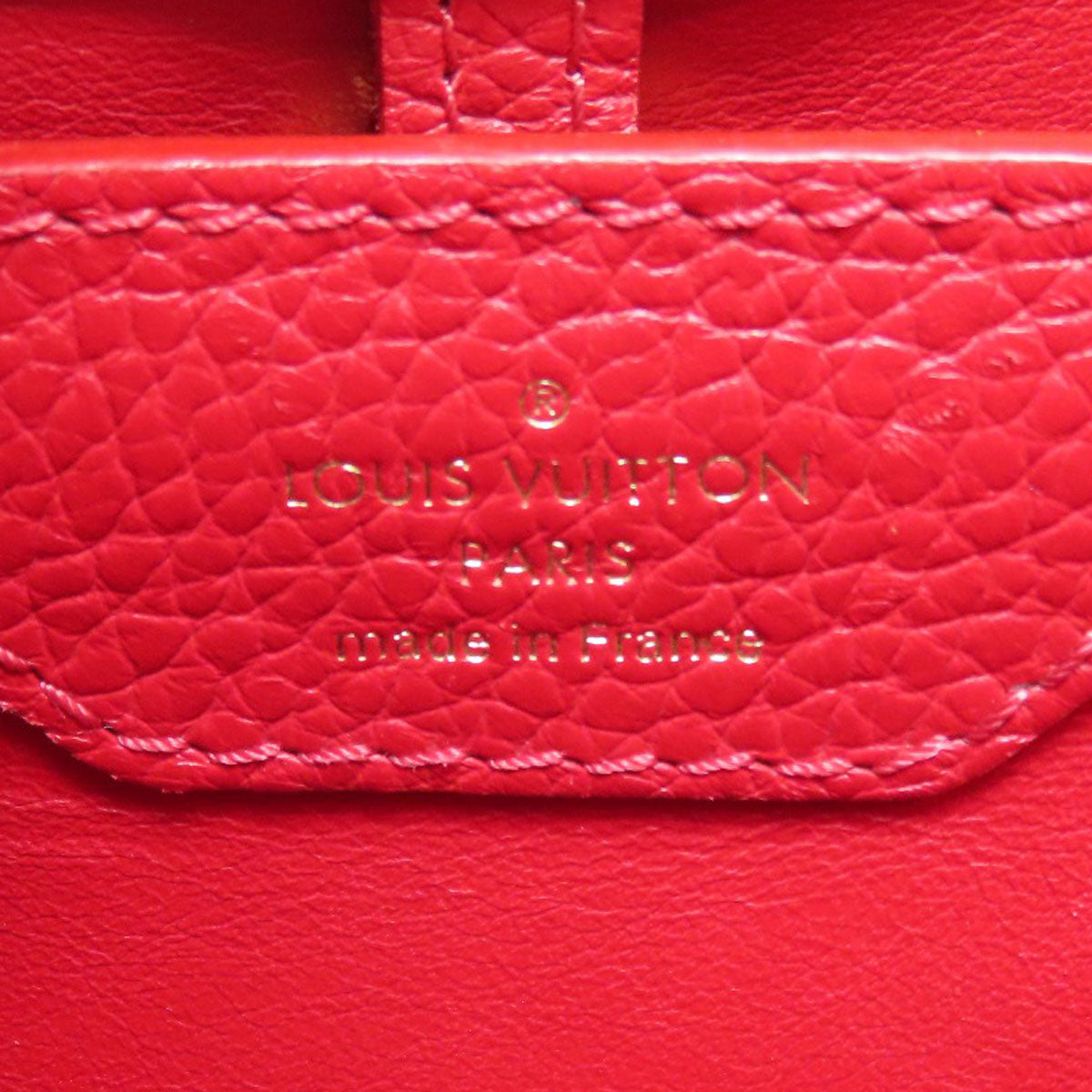 LOUIS VUITTON ルイヴィトン M52689 カプシーヌBB ハンドバッグ トリヨンレザー レディース 中古