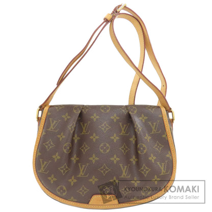 LOUIS VUITTON ルイヴィトン M40474 メニルモンタンPM ショルダーバッグ モノグラムキャンバス レディース 中古