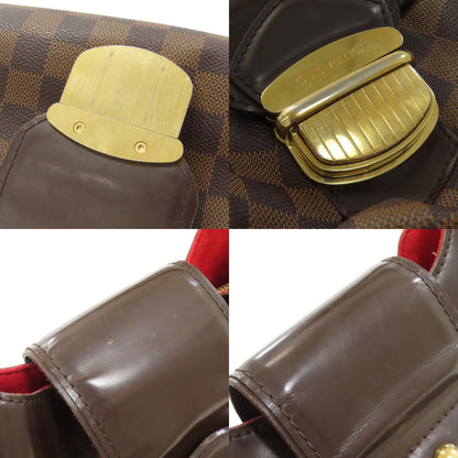 LOUIS VUITTON ルイヴィトン N41540 システィナGM トートバッグ ダミエキャンバス レディース 中古