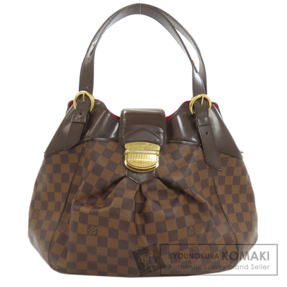 LOUIS VUITTON ルイヴィトン N41540 システィナGM トートバッグ ダミエキャンバス レディース 中古