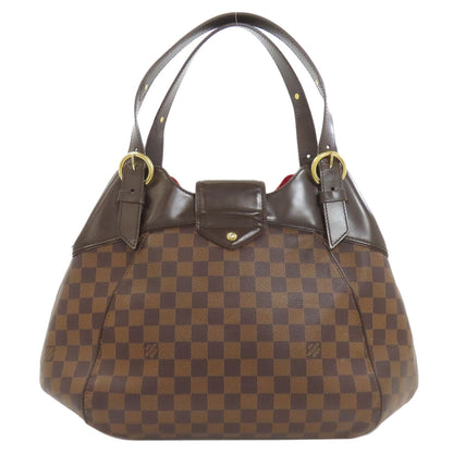 LOUIS VUITTON ルイヴィトン N41540 システィナGM トートバッグ ダミエキャンバス レディース 中古