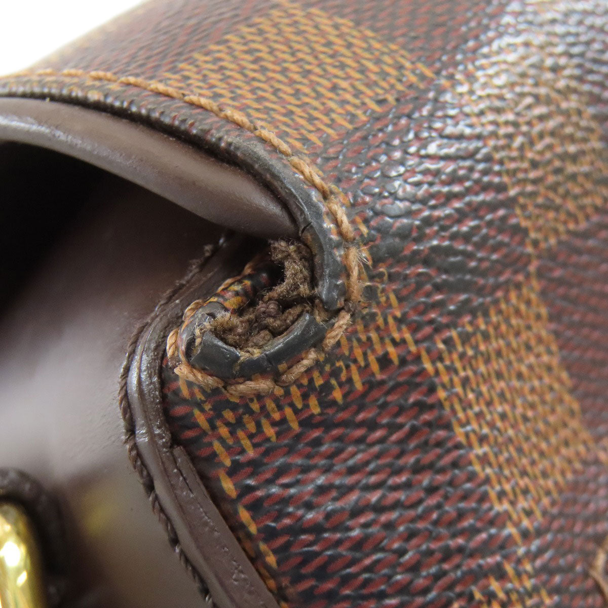 LOUIS VUITTON ルイヴィトン N58021 スペンサー ショルダーバッグ ダミエキャンバス レディース 中古