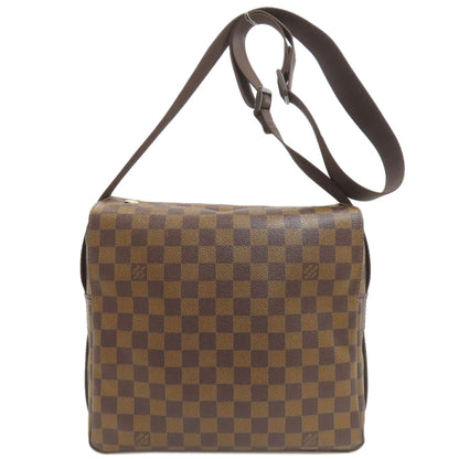 LOUIS VUITTON ルイヴィトン N45255 ナヴィグリオ ショルダーバッグ ダミエキャンバス レディース 中古