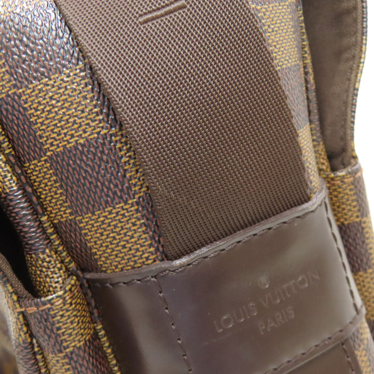 LOUIS VUITTON ルイヴィトン N45255 ナヴィグリオ ショルダーバッグ ダミエキャンバス レディース 中古
