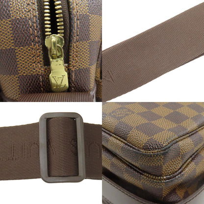 LOUIS VUITTON ルイヴィトン N45255 ナヴィグリオ ショルダーバッグ ダミエキャンバス レディース 中古