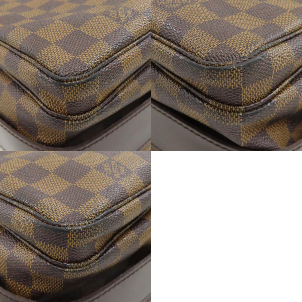 LOUIS VUITTON ルイヴィトン N45255 ナヴィグリオ ショルダーバッグ ダミエキャンバス レディース 中古