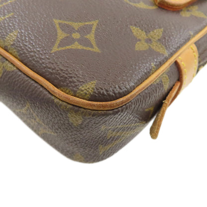LOUIS VUITTON ルイヴィトン M51828  ポシェット・マルリー バンドリエール ショルダーバッグ モノグラムキャンバス レディース 中古
