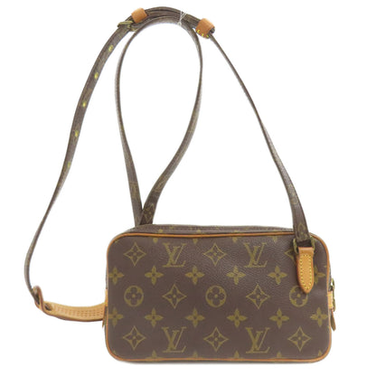 LOUIS VUITTON ルイヴィトン M51828  ポシェット・マルリー バンドリエール ショルダーバッグ モノグラムキャンバス レディース 中古