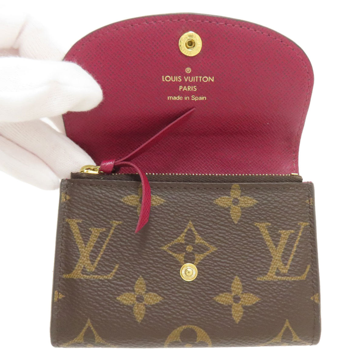 ルイヴィトン M41939 ポルトモネ・ロザリ 三つ折り財布（小銭入れあり） 中古 商品画像5
